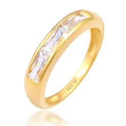 Elli "Ring | Zirkonia ( Weiß )< Ringe|Silber