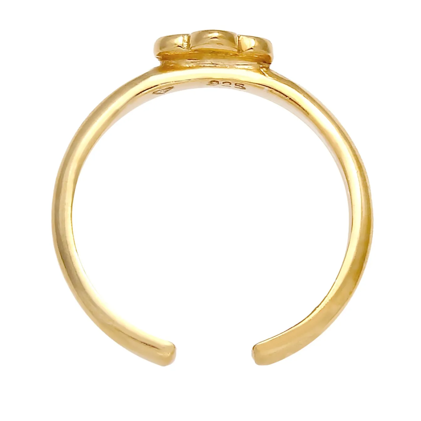 Elli "Ring Blume | Kristall ( Rosa )<Kinder Symbol-schmuck|Kinderschmuck