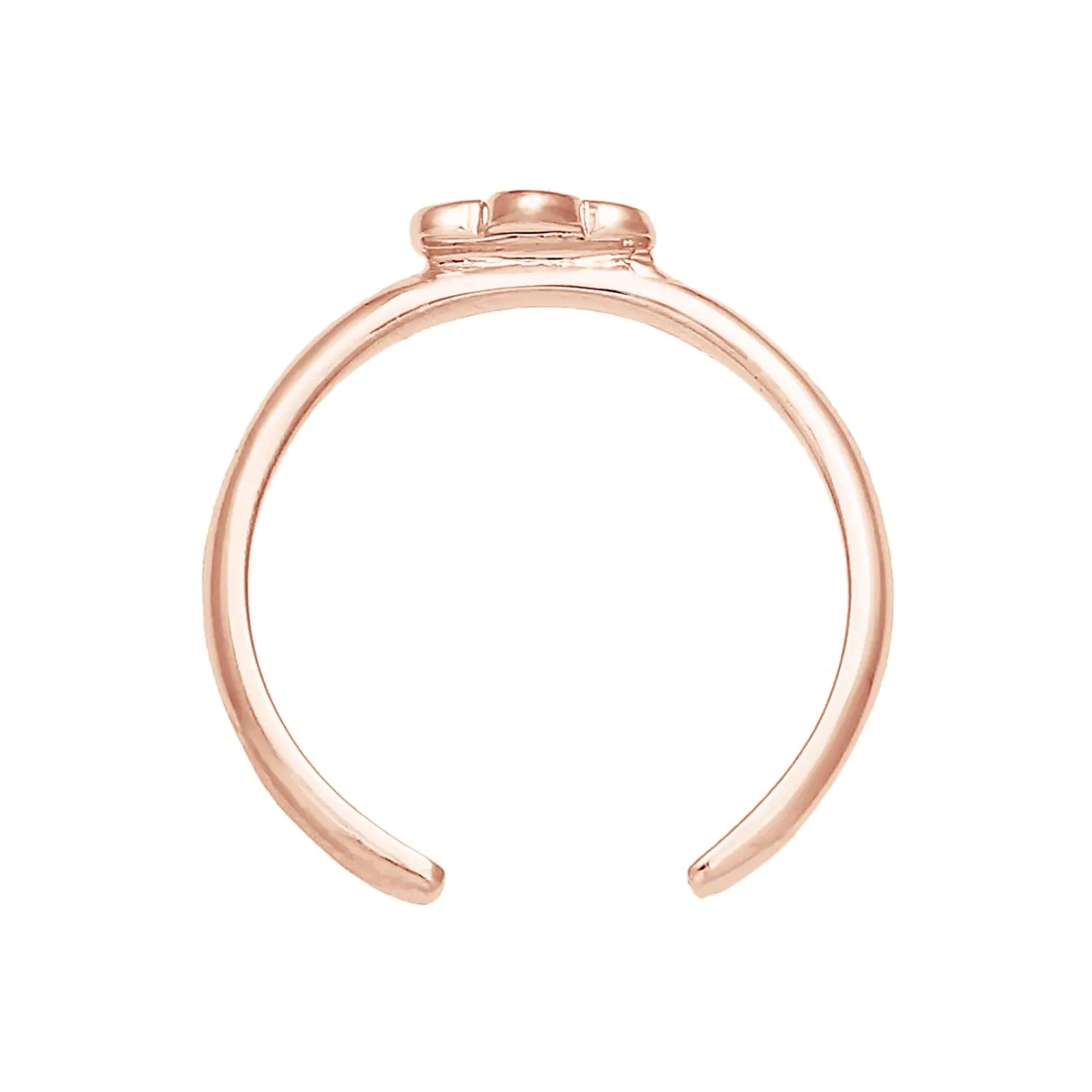 Elli "Ring Blume | Kristall ( Rosa )<Kinder Symbol-schmuck|Kinderschmuck