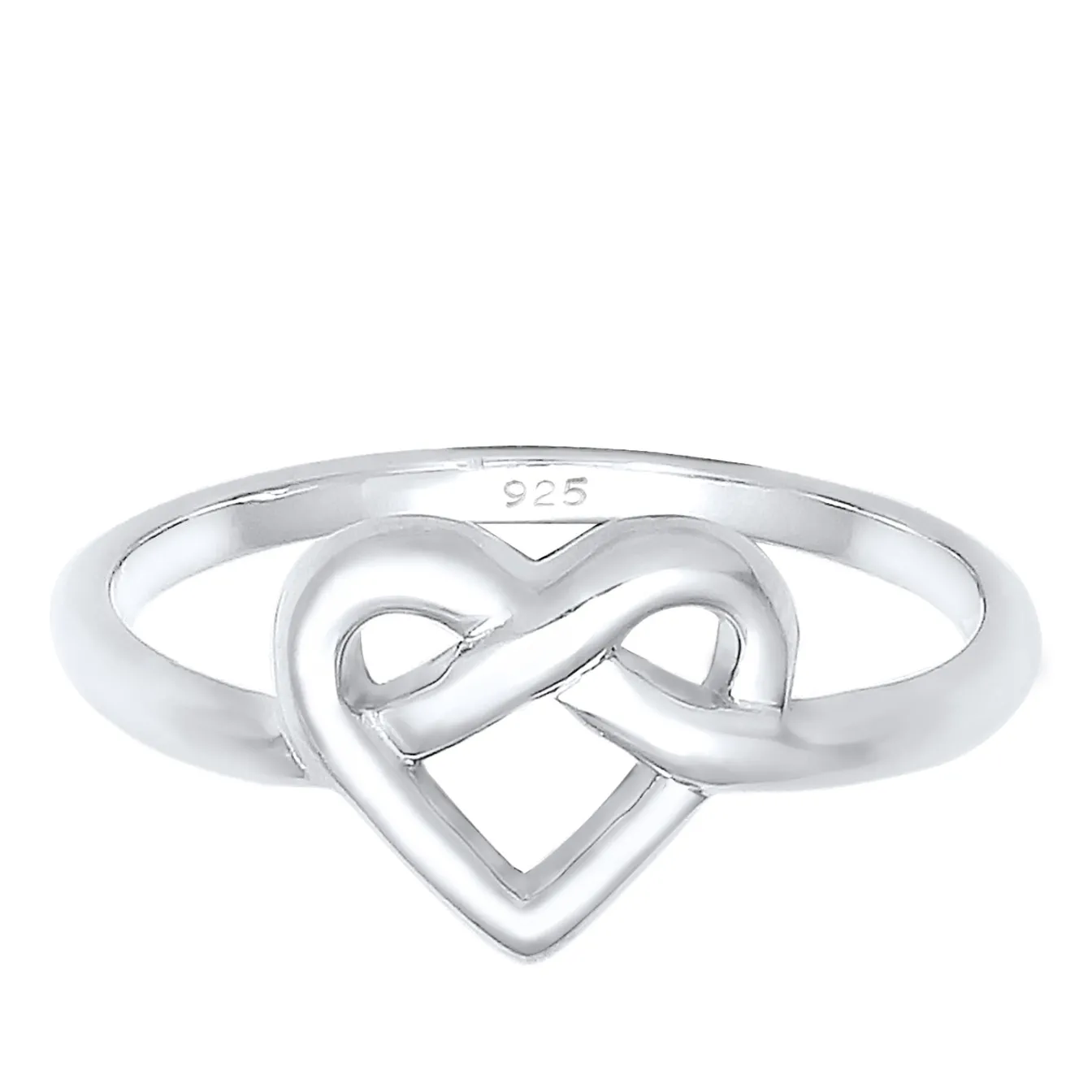 Elli "Ring Brezel< Symbol-schmuck|Herz-schmuck