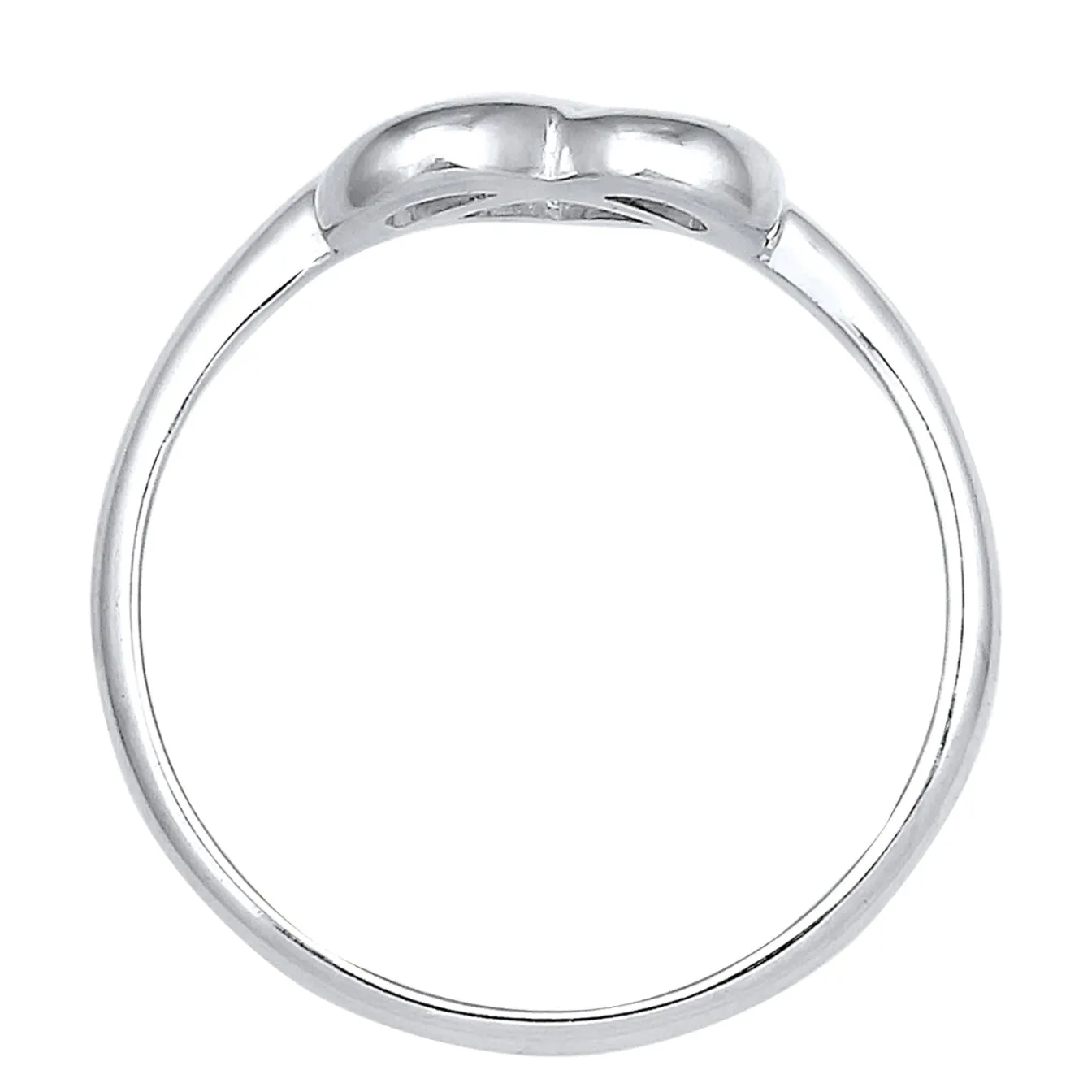 Elli "Ring Brezel< Symbol-schmuck|Herz-schmuck