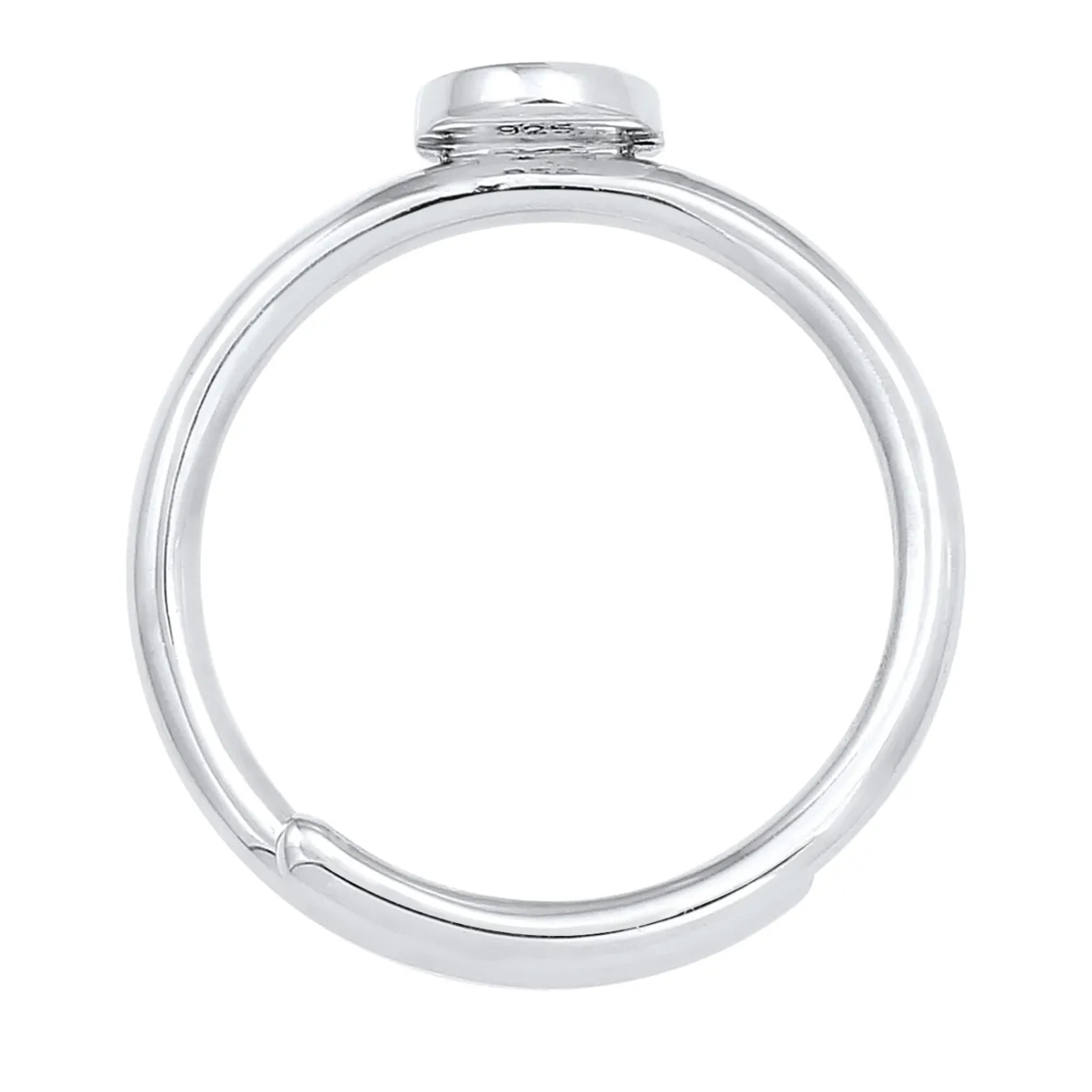 Elli "Ring Buchstabe< Personalisierter Schmuck|Ringe