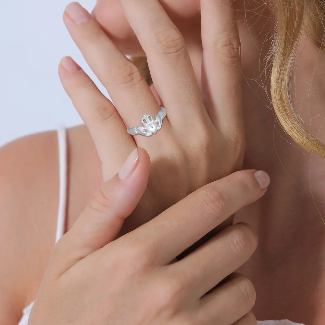 Elli "Ring Claddagh< Symbol-schmuck|Herz-schmuck
