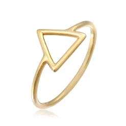 Elli "Ring Dreieck< Ringe|Silber