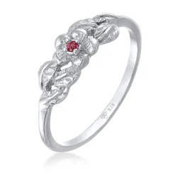 Elli "Ring Elegant | Synth. Rubin (Rot)< Symbol-schmuck|Ringe