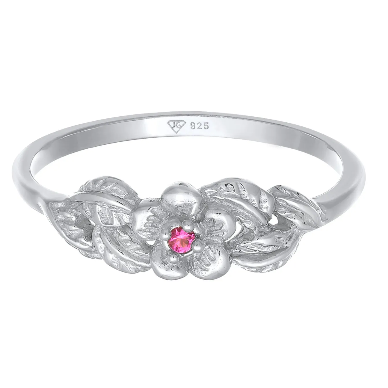 Elli "Ring Elegant | Synth. Rubin (Rot)< Symbol-schmuck|Ringe