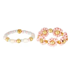 Elli "Ring 2er Set | Süßwasserperlen< Symbol-schmuck|Perlen
