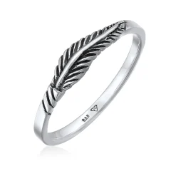 Elli "Ring Feder< Ringe|Vergoldet