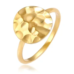 Elli "Ring Geo< Ringe|Vergoldet