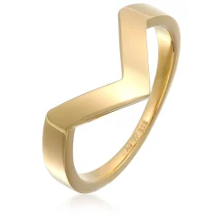 Elli "Ring Geo< Ringe|Vergoldet