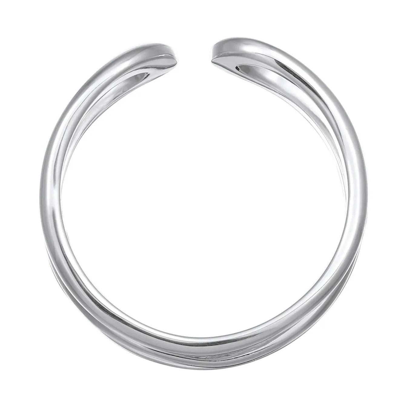 Elli "Ring Geo Offen< Ringe|Silber