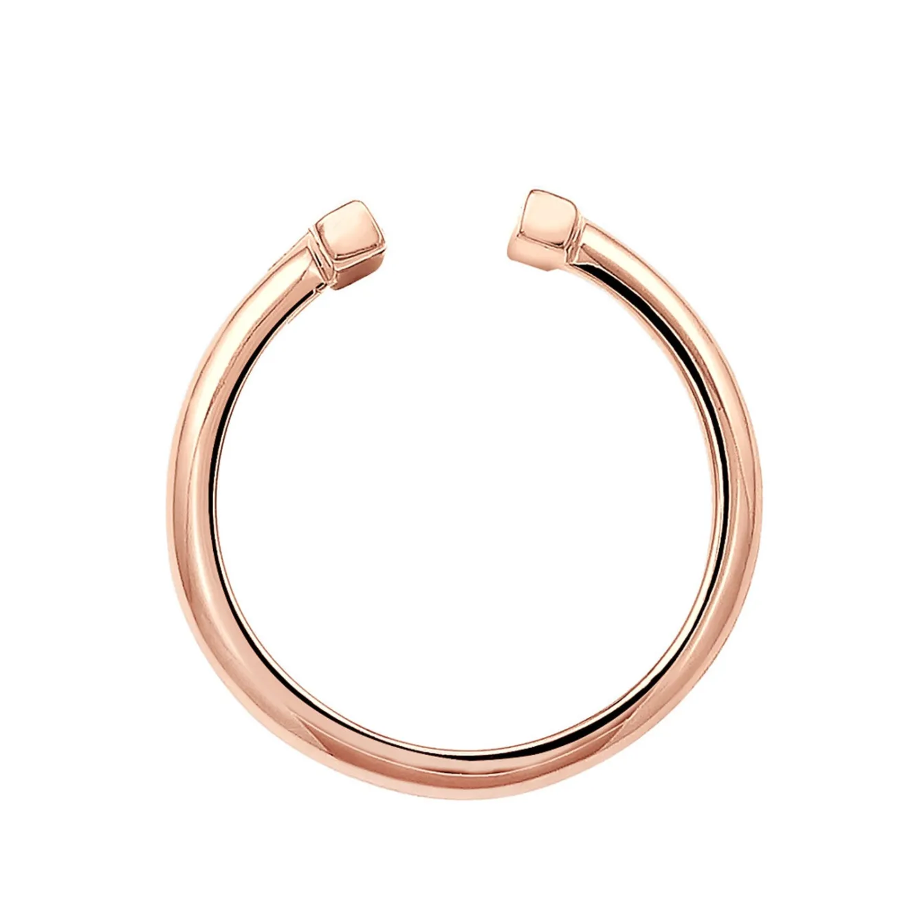 Elli "Ring Geo offen< Roségold|Ringe