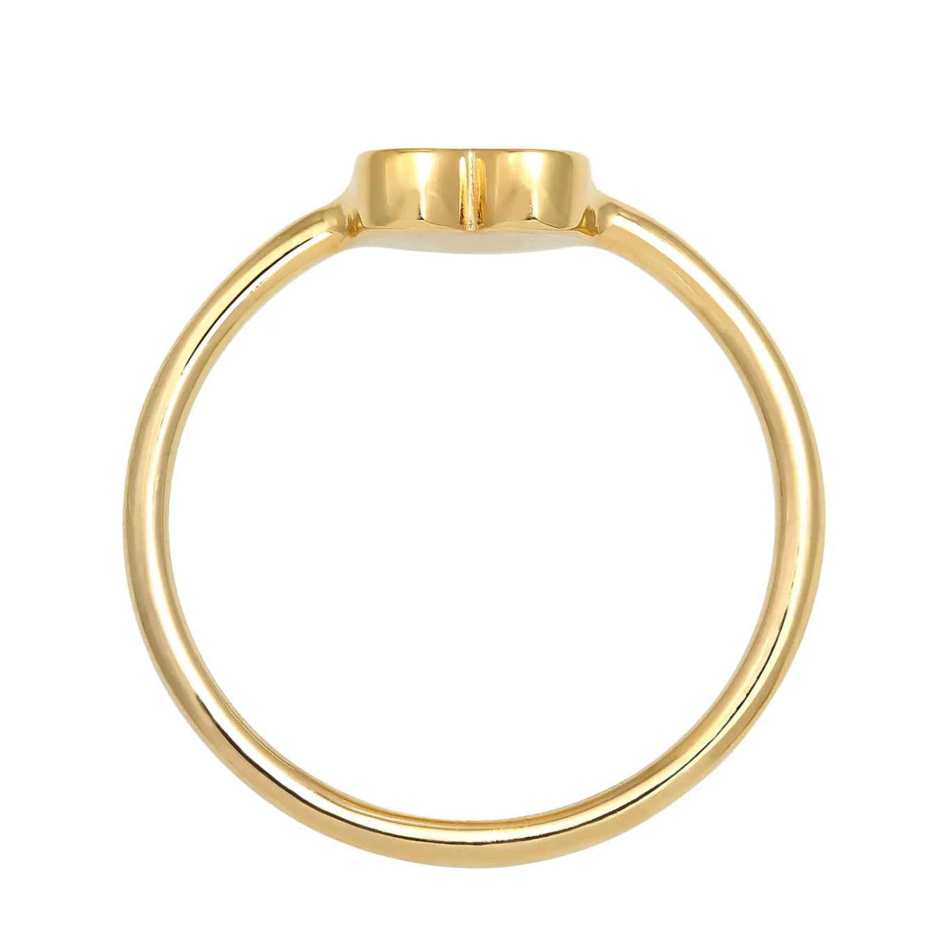 Elli "Ring Herz< Roségold|Symbol-schmuck