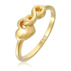 Elli "Ring Herz Infinity< Symbol-schmuck|Herz-schmuck
