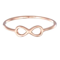 Elli "Ring Infinity< Roségold|Symbol-schmuck