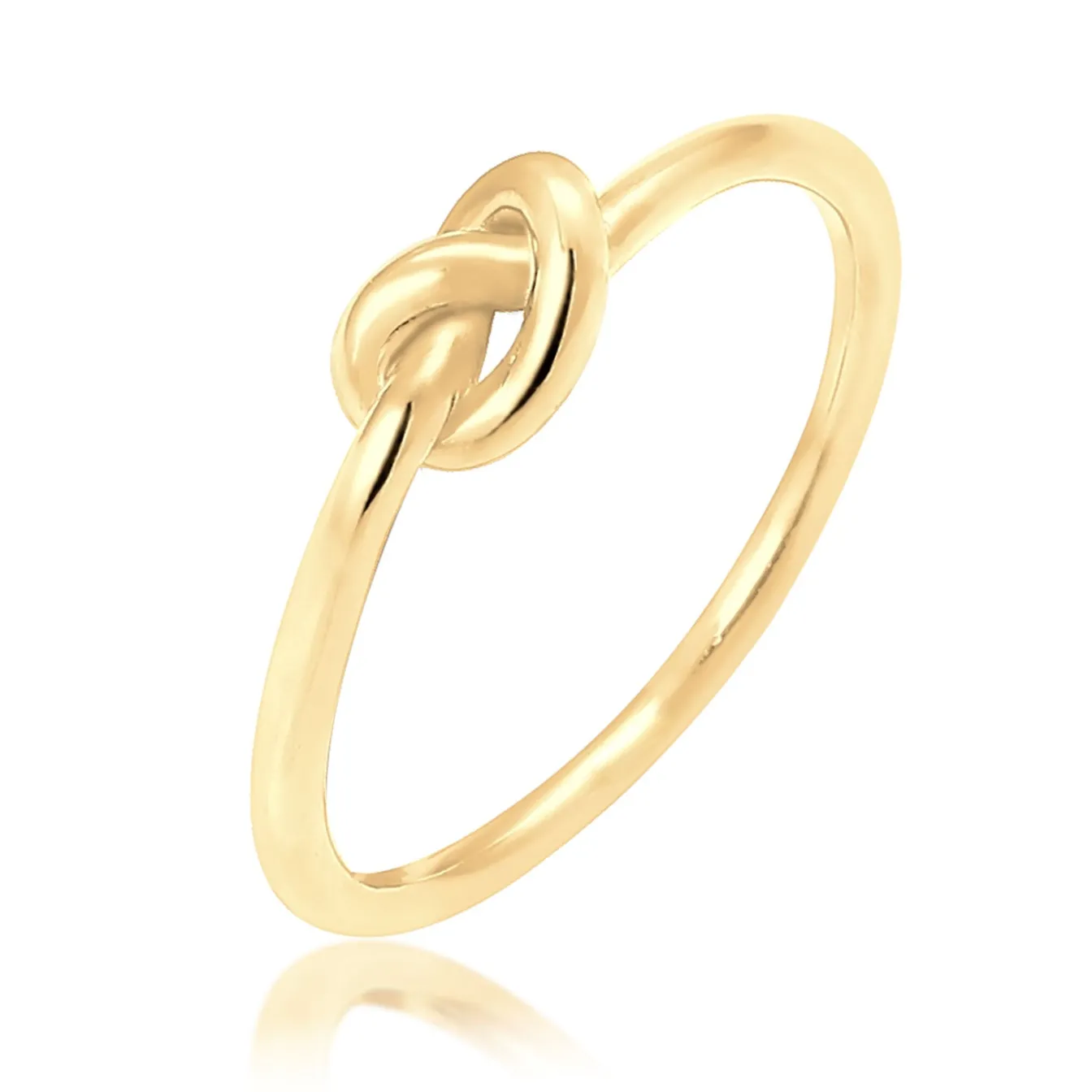 Elli "Ring Knoten< Roségold|Ringe
