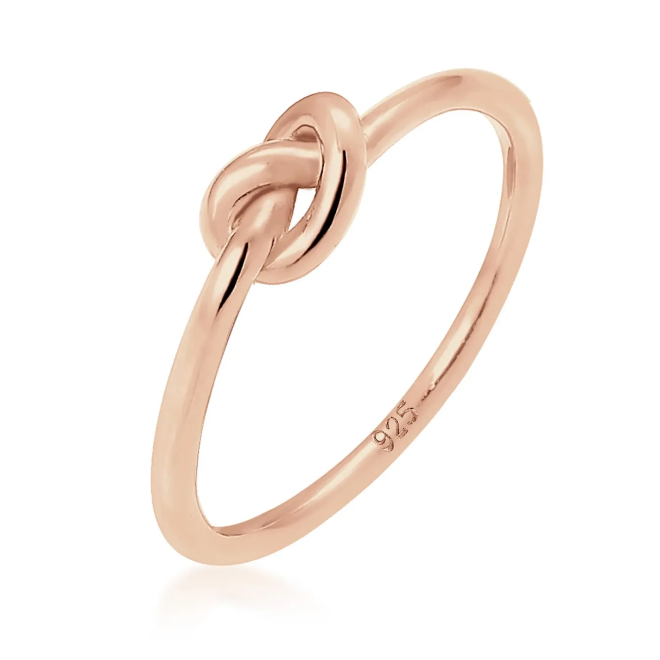 Elli "Ring Knoten< Roségold|Ringe