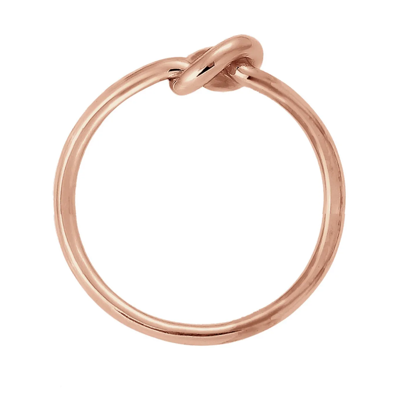 Elli "Ring Knoten< Roségold|Ringe