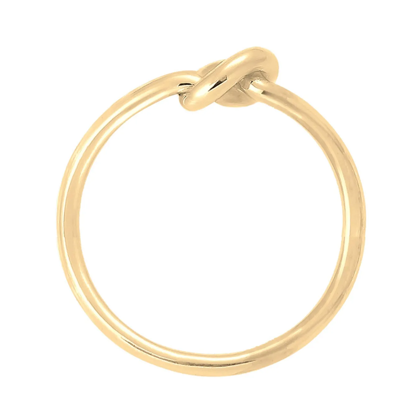 Elli "Ring Knoten< Roségold|Ringe