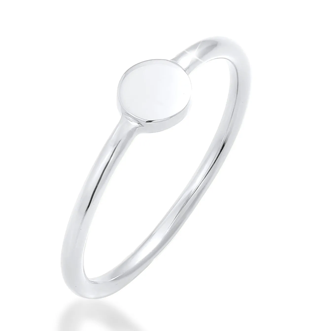 Elli "Ring Kreis< Ringe|Vergoldet
