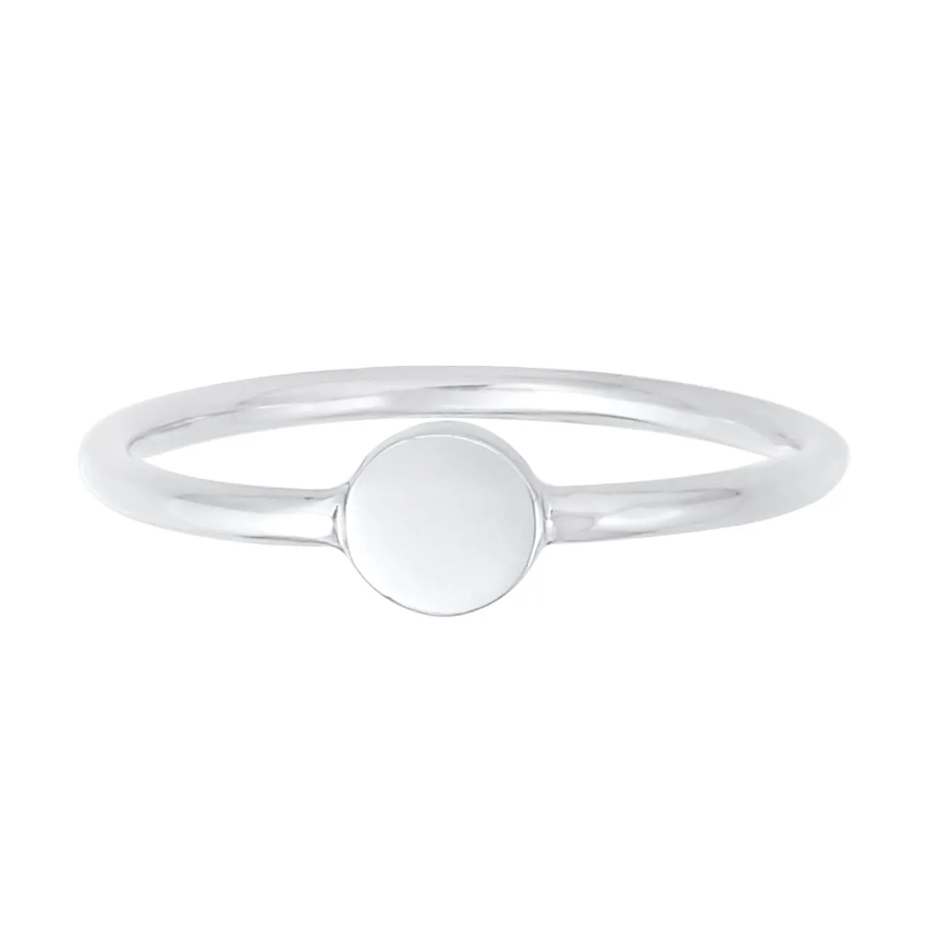 Elli "Ring Kreis< Ringe|Vergoldet