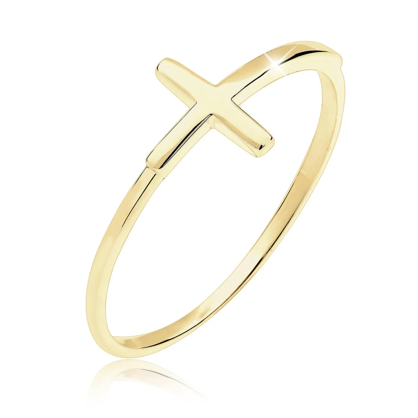 Elli "Ring Kreuz< Symbol-schmuck|Ringe