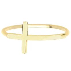 Elli "Ring Kreuz< Symbol-schmuck|Ringe