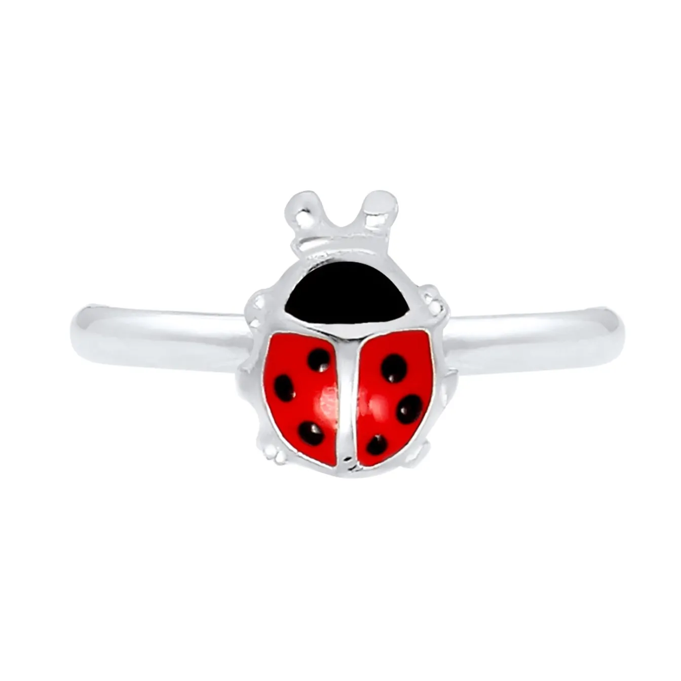 Elli "Ring Marienkäfer<Kinder Kinderschmuck