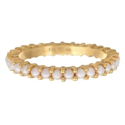Elli "Ring Memoire Glasperlen< Silber|Perlen