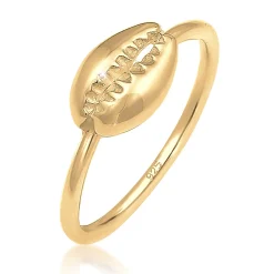 Elli "Ring Muschel< Ringe|Vergoldet