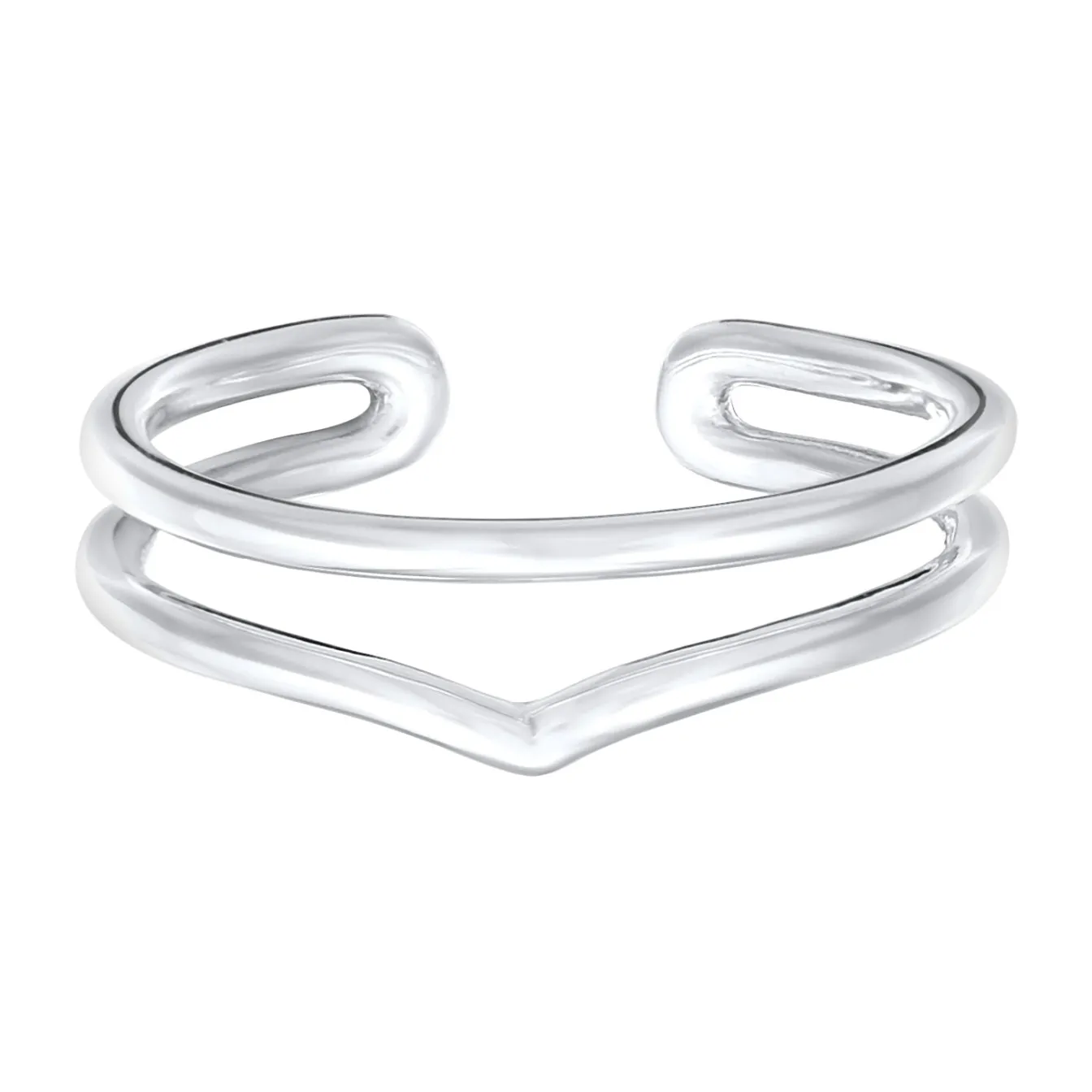 Elli "Ring Offen Geo< Ringe|Silber