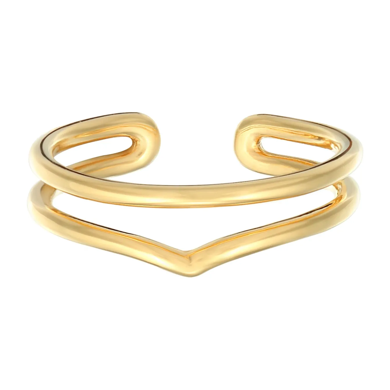 Elli "Ring Offen Geo< Ringe|Silber