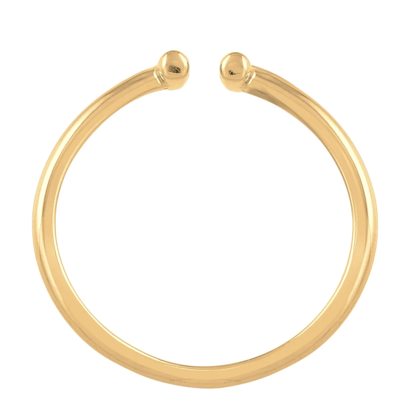 Elli "Ring Offen Geo< Roségold|Ringe