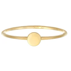 Elli "Ring Plättchen< Ringe|Echtgold