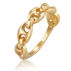 Elli "Ring Schiffsankerglieder< Ringe|Vergoldet