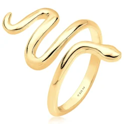 Elli "Ring Schlange< Ringe|Silber