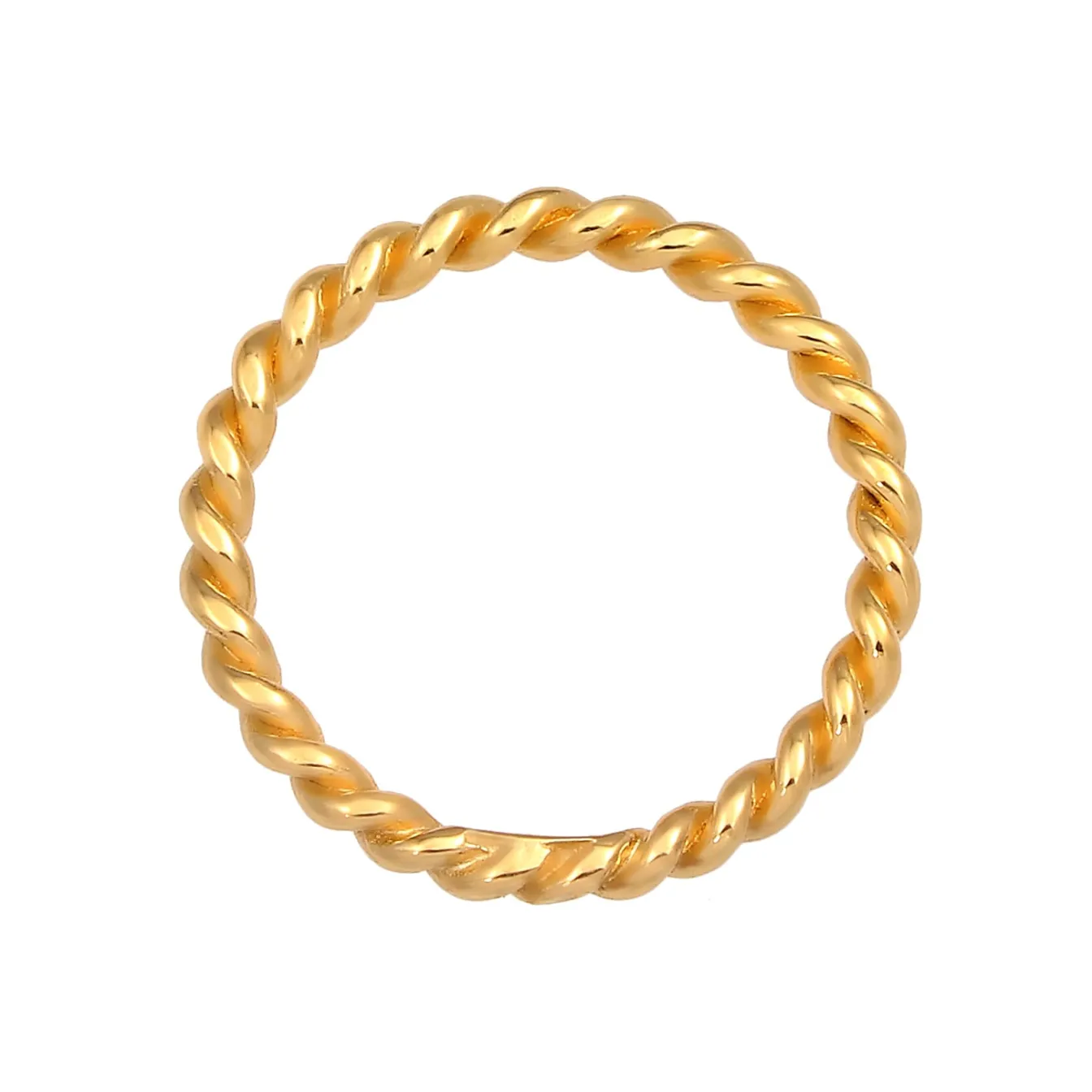 Elli "Ring Twisted< Roségold|Ringe