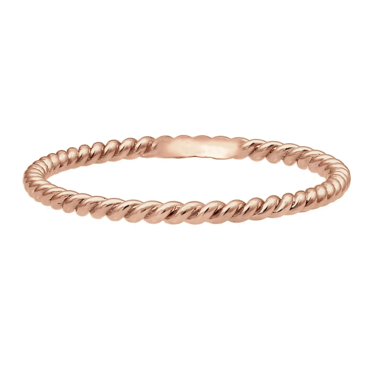 Elli "Ring Twisted< Roségold|Ringe