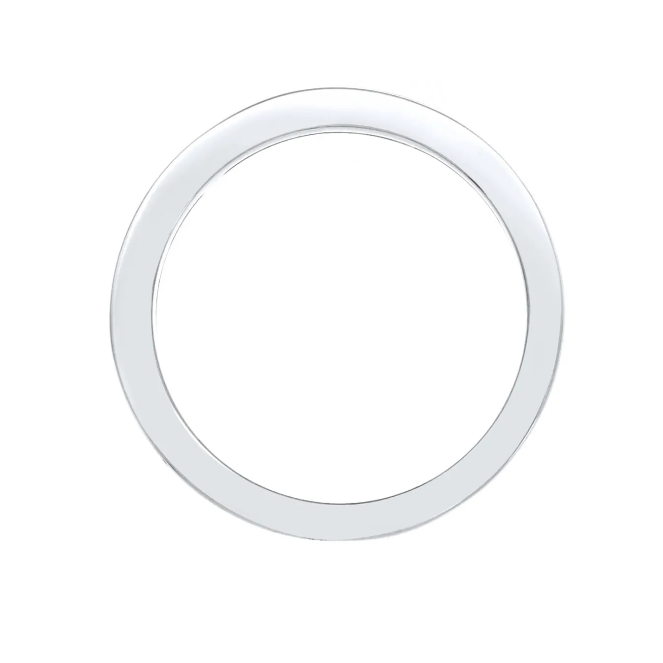 Elli "Ring Verlobungsring | Zirkonia ( Weiß )< Ringe|Silber
