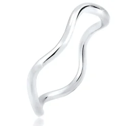 Elli "Ring Welle< Silber|Roségold