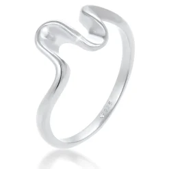 Elli "Ring Welle< Roségold|Symbol-schmuck