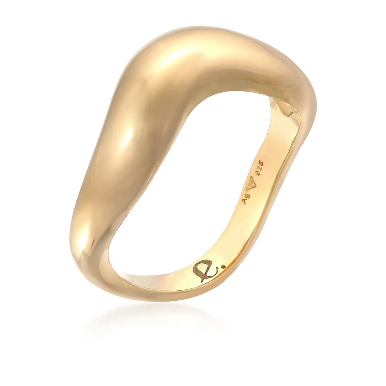 Elli "Ring Welle Organic< Symbol-schmuck|Ringe