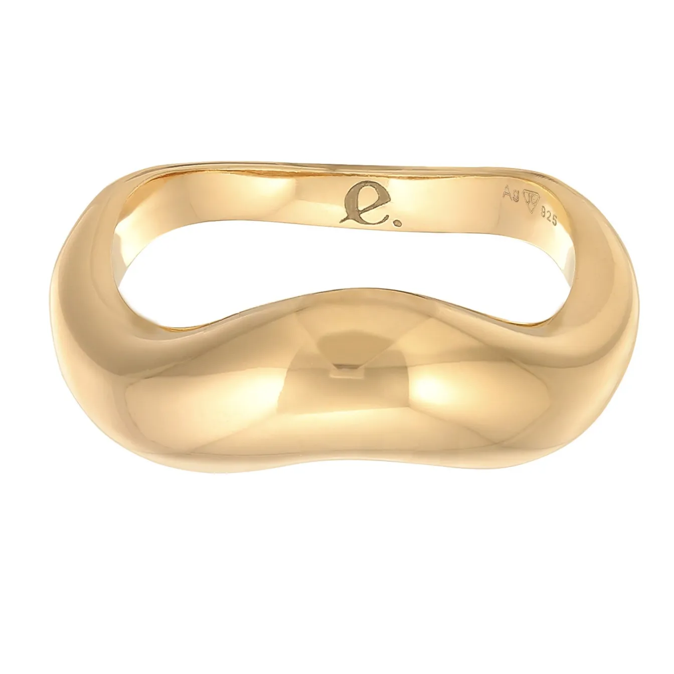 Elli "Ring Welle Organic< Symbol-schmuck|Ringe