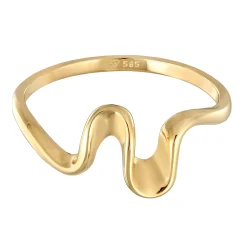 Elli "Ring Welle Organic< Symbol-schmuck|Ringe