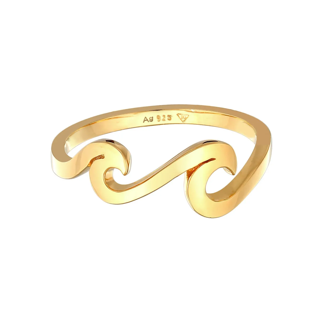 Elli "Ring Wellen< Symbol-schmuck|Ringe
