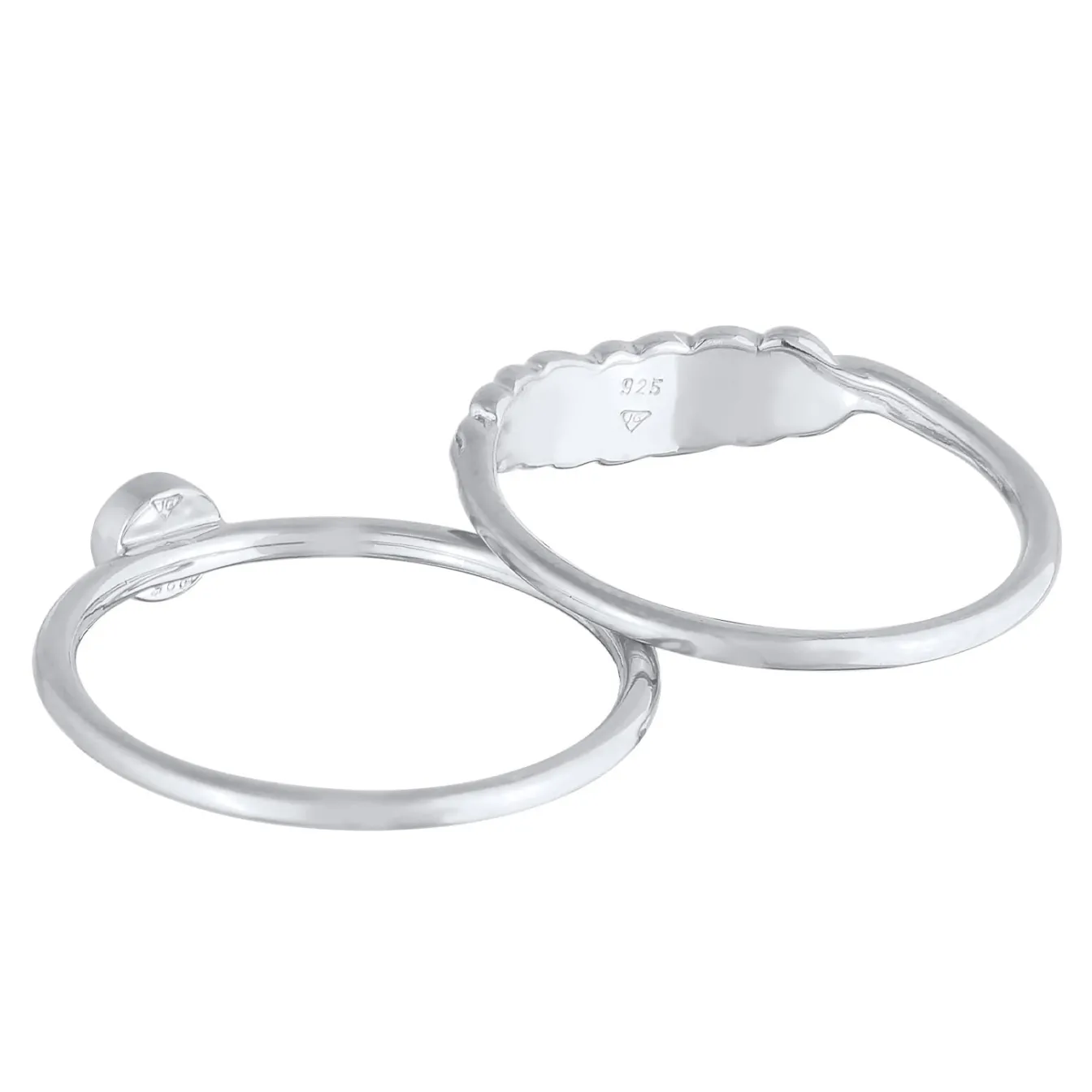 Elli "Ringset | Howlith ( Türkis )< Ringe|Silber
