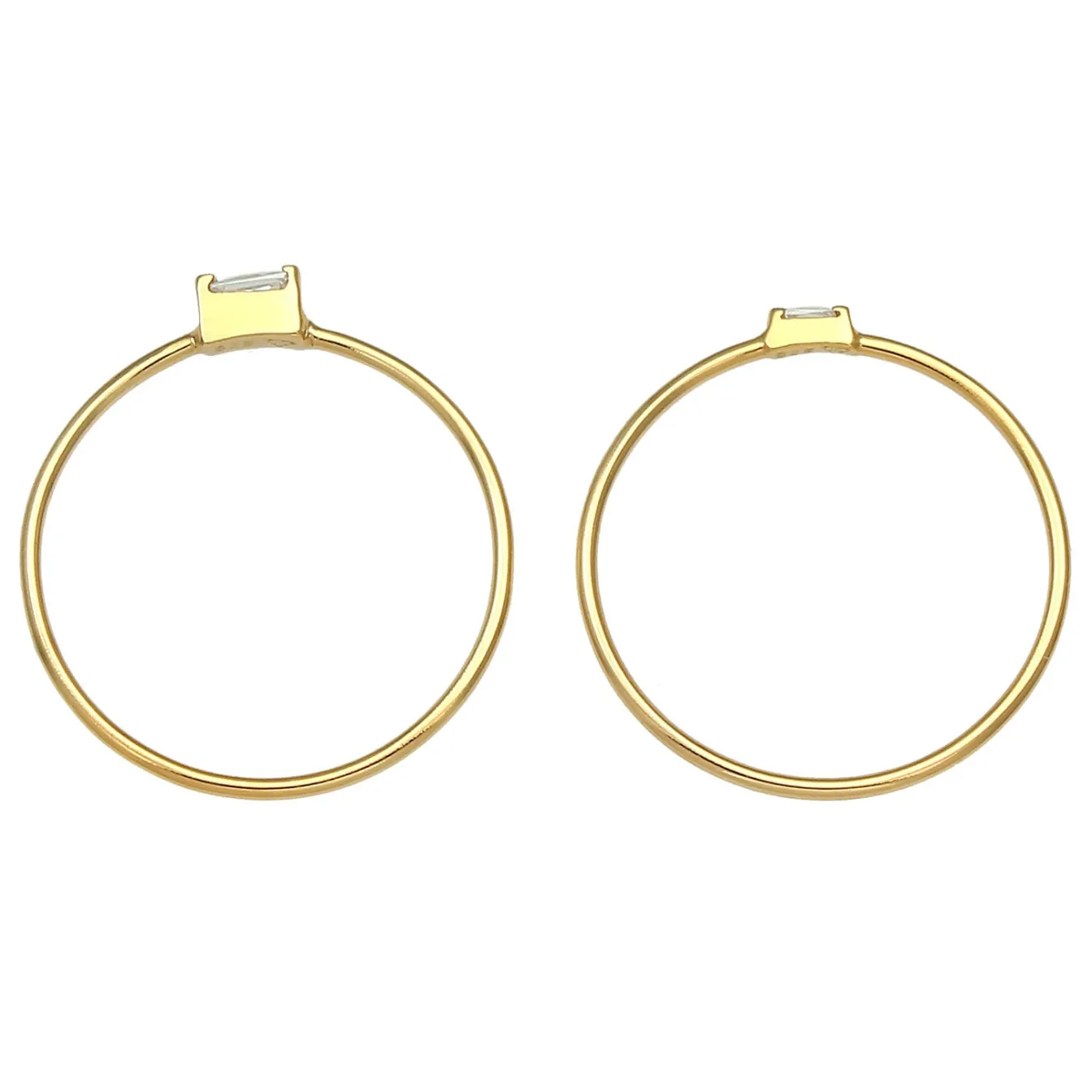 Elli "Ringset | Zirkonia ( Weiß )< Ringe|Silber