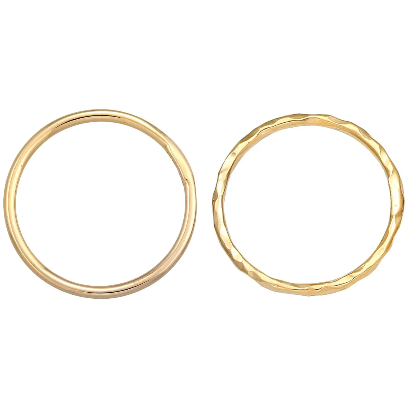 Elli "Ringset Geo< Ringe|Silber
