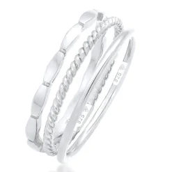 Elli "Ringset Geo< Roségold|Ringe