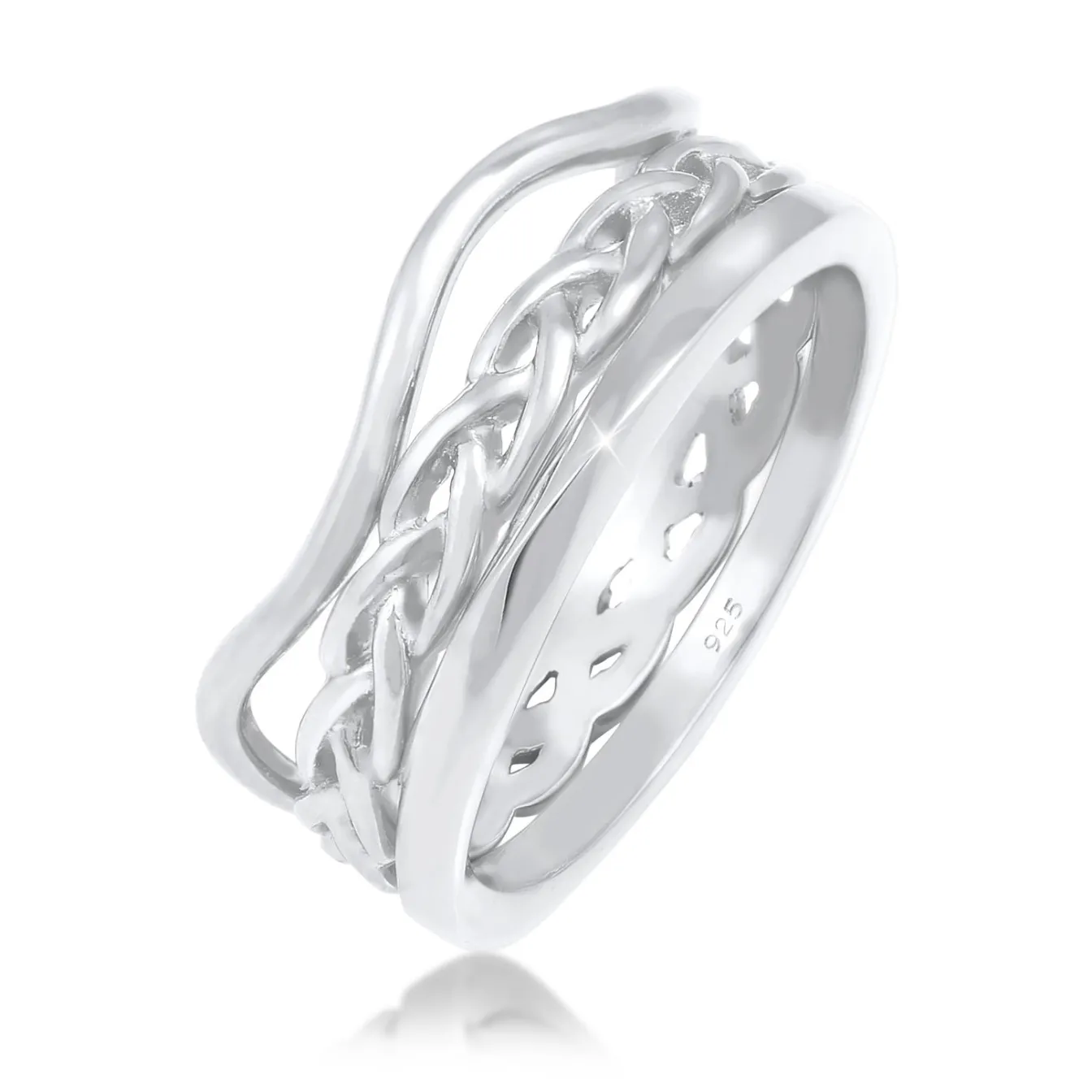 Elli "Ringset Knoten< Symbol-schmuck|Ringe